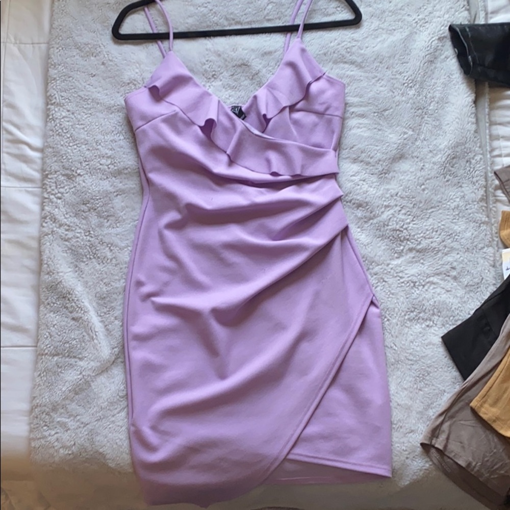Purple dress